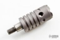 Titanium Modular Kubaton Attachment - Long Strike Bezel