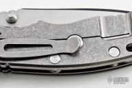 XM-18 Framelock Flipper - 3 1/2" (Hand-Ground / Carbon Fiber & Tumble)