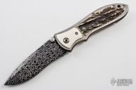 Damascus Framelock