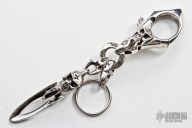 Skully Key Ring/Clip