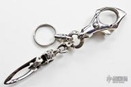Skully Key Ring/Clip