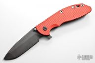 XM-24 Framelock Flipper - 4" (Bead Blast / Orange G10 & Bead Blast)