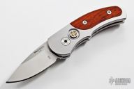 Runt J4 Steel Custom 4457-C - 416 SS Handle w/ Cocobolo Inlays / Satin Blade