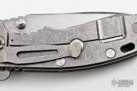 XM-18 Framelock Flipper - 3 1/2" (Hand-Ground / Carbon Fiber & Tumble)