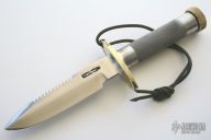 Model #18 Attack-Survival Knurled Stainless Steel Handle