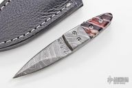 Mini Damascus Fixed Blade