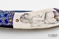 Nude Damascus Folder