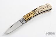 Customized Case Executive Lockback w/ Scrimshaw