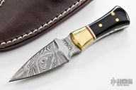 Mini Damascus Fixed Blade
