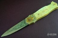 Golden Star Lockback