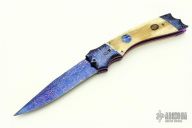Damascus & Mammoth Bone Auto