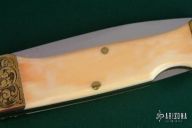 Hearts and Stars Ivory Lockback #5