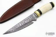 Damascus Fixed Blade
