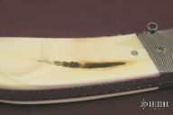 Model LL3 Warthog Tusk and Damasteel Linerlock