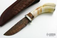 Damascus & Warthog Tusk Hunter