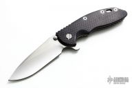XM-18 Framelock Flipper - 3 1/2" (Hand-Ground Slicer / Carbon Fiber)