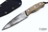 Damascus Drop Point