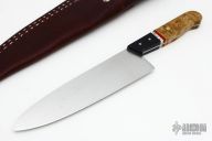 Custom Maple Chefs Knife