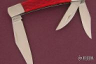 Red Bone 3 Blade Split Backspring Whittler