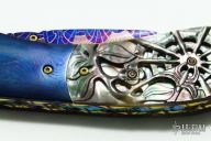 Damascus Spiderweb Folder