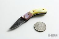 Mini Damascus Slipjoint