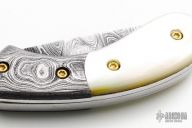 Mini Damascus Slipjoint