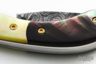 Mini Damascus Slipjoint