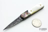 Mini Damascus Slipjoint
