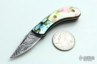 Mini Damascus Slipjoint