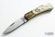 Customized Case Executive Lockback w/ Scrimshaw