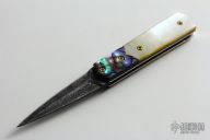 Mini Damascus Slipjoint