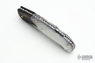 Damascus and Mother of Pearl Lockback