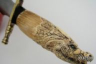 Damascus Dragon Head