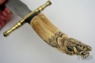 Damascus Dragon Head