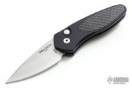 Sprint 2915 - Black Handle / Stonewash Plain Edge