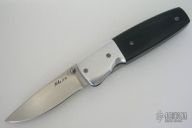 Black Micarta Model 6 Linerlock