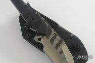 Vulcan Model 7 Tanto - Black G10