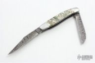 Two-Blade Damascus Slipjoint