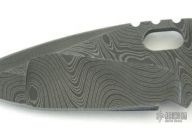 Mick Strider Custom Damascus Nightmare SMF Brown