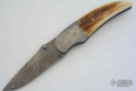 Mammoth & Damascus Thump - Assisted Opening Linerlock