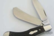 2 Blade Medium Saddlehorn Jig Bone Slipjoint