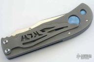 Titanium Cut-Out Linerlock
