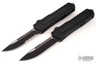 QD Scarab OTF Single Edge Black Tactical - Auto