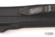 QD Scarab OTF Single Edge Black Tactical - Auto