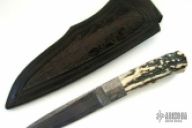 Stag and Damascus Integral Camp