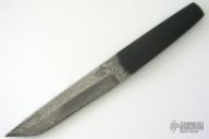 Damascus Aikuchi - 5 Inch Tanto