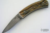 Mammoth & Damascus Lockback