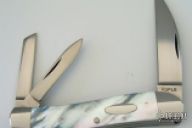 3 Blade Mother of Pearl Serpentine Jack - Slipjoint
