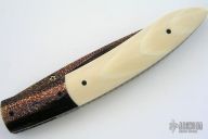 Falcon Damascus & Mammoth Linerlock