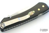 Abalone Inlay Micarta Lockback